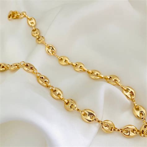 gucci 16 inch gold chain guiche necklace|Gucci gold necklaces for women.